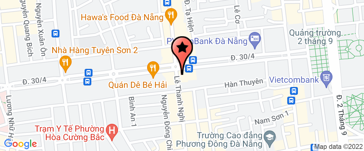 Bản đồ đến ABC Đà Nẵng 30/4