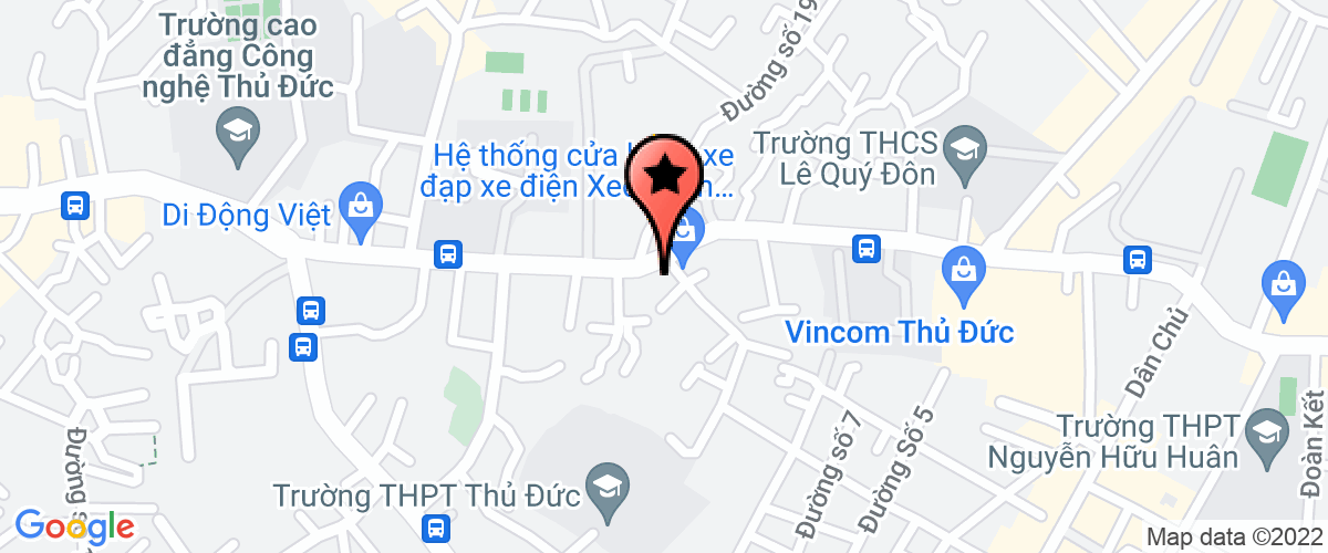 Bản đồ đến ABC Thủ Đức