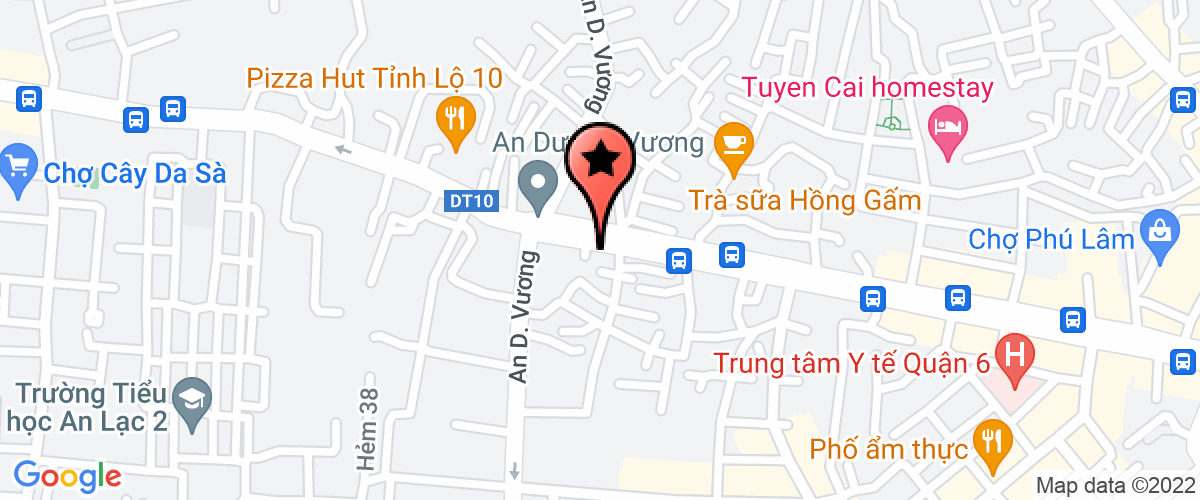 Bản đồ đến ABC Bà Hom