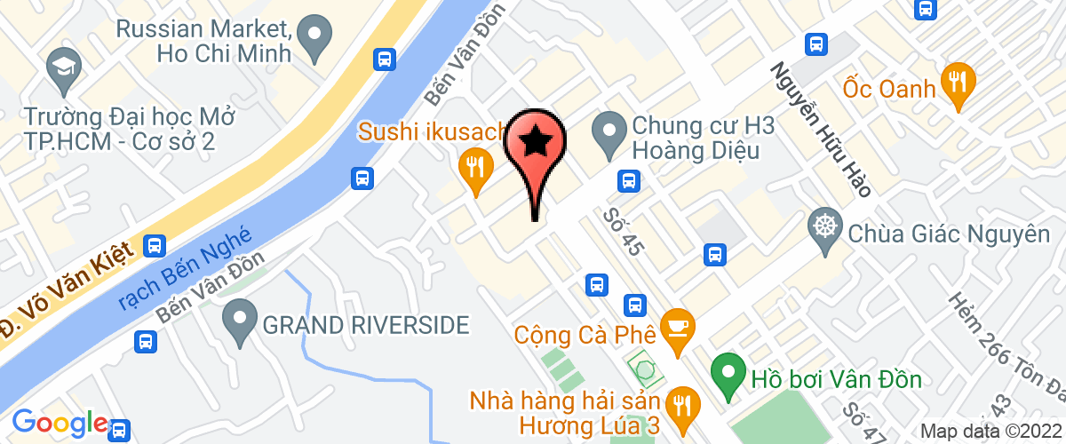 Bản đồ đến ABC Quận 4