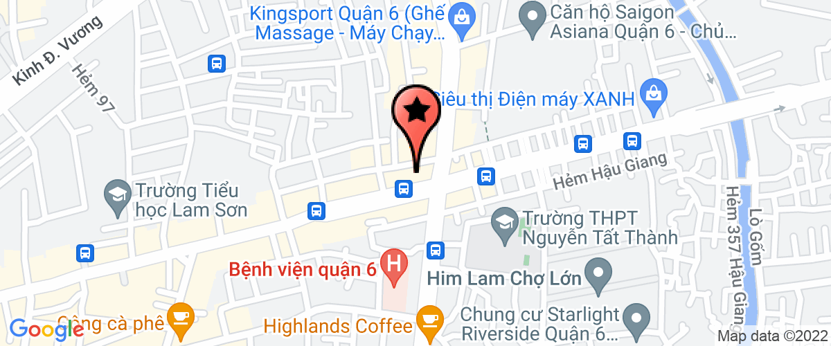 Bản đồ đến ABC Hậu Giang