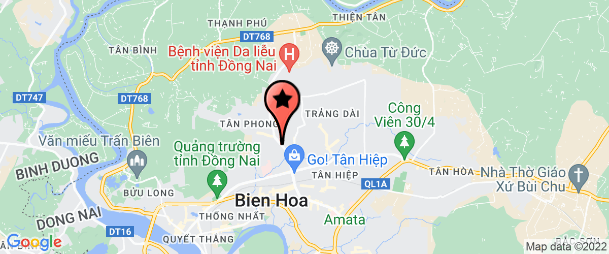 Bản đồ đến ABC Đồng Khởi